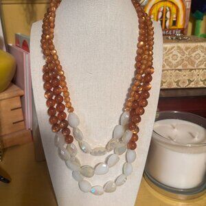 Anthropologie Beaded Necklace